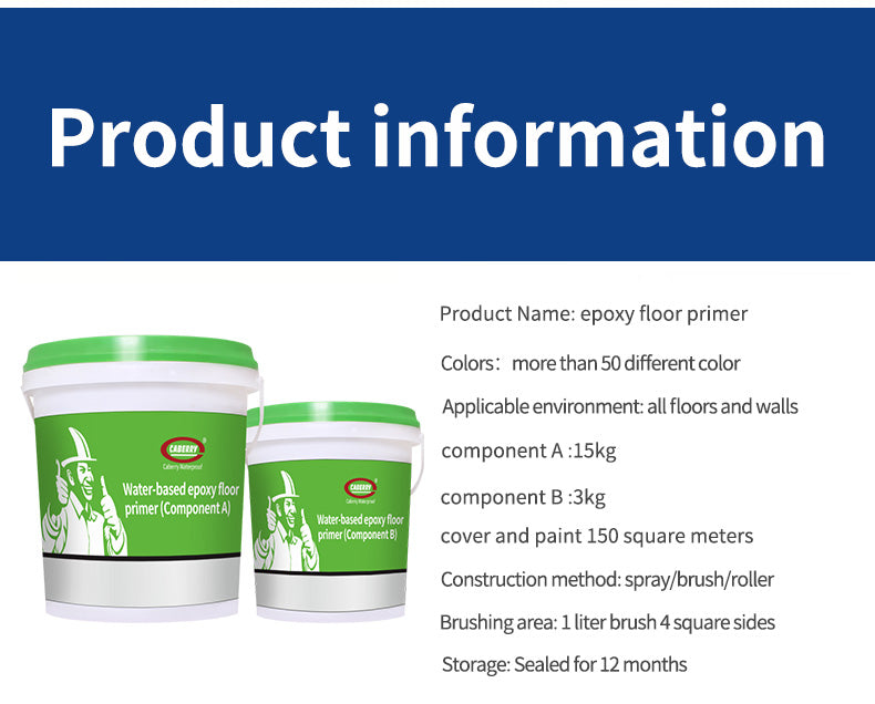 Wholesale China supplier Epoxy Concrete Basement Garage Paint Epoxy Floor Coating