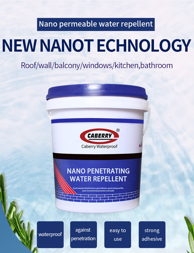 Wholesale CABERRY nano waterproofing DPS liquid transparent emitting waterproof agent coating