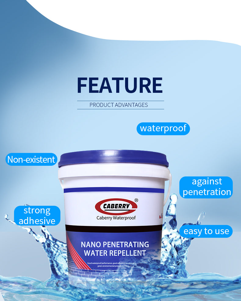 Wholesale CABERRY nano waterproofing DPS liquid transparent emitting waterproof agent coating