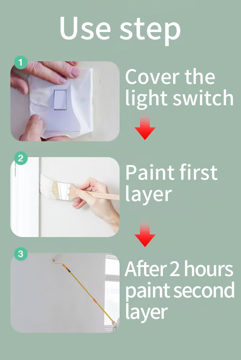 Caberry factory house acrylic latex waterproof grey white glitter interior wall paint