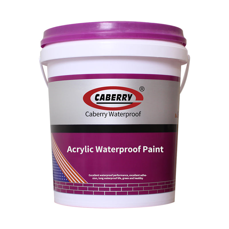Wholesale CABERRY waterproofing supplier construction acrylic water repellent roof sealant waterproof paint