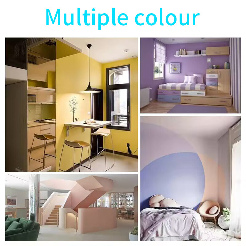 Caberry factory house acrylic latex waterproof grey white glitter interior wall paint