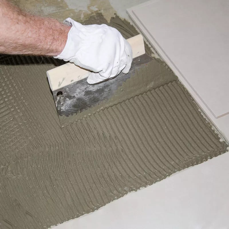 CABERRY Factory floor ceramic wall roof  tile adhesive outdoor pool tile adhesive