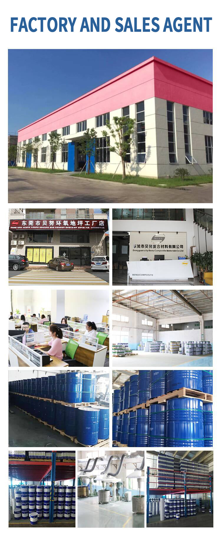 Wholesale CABERRY flooring 2 part clear epoxy resin kit