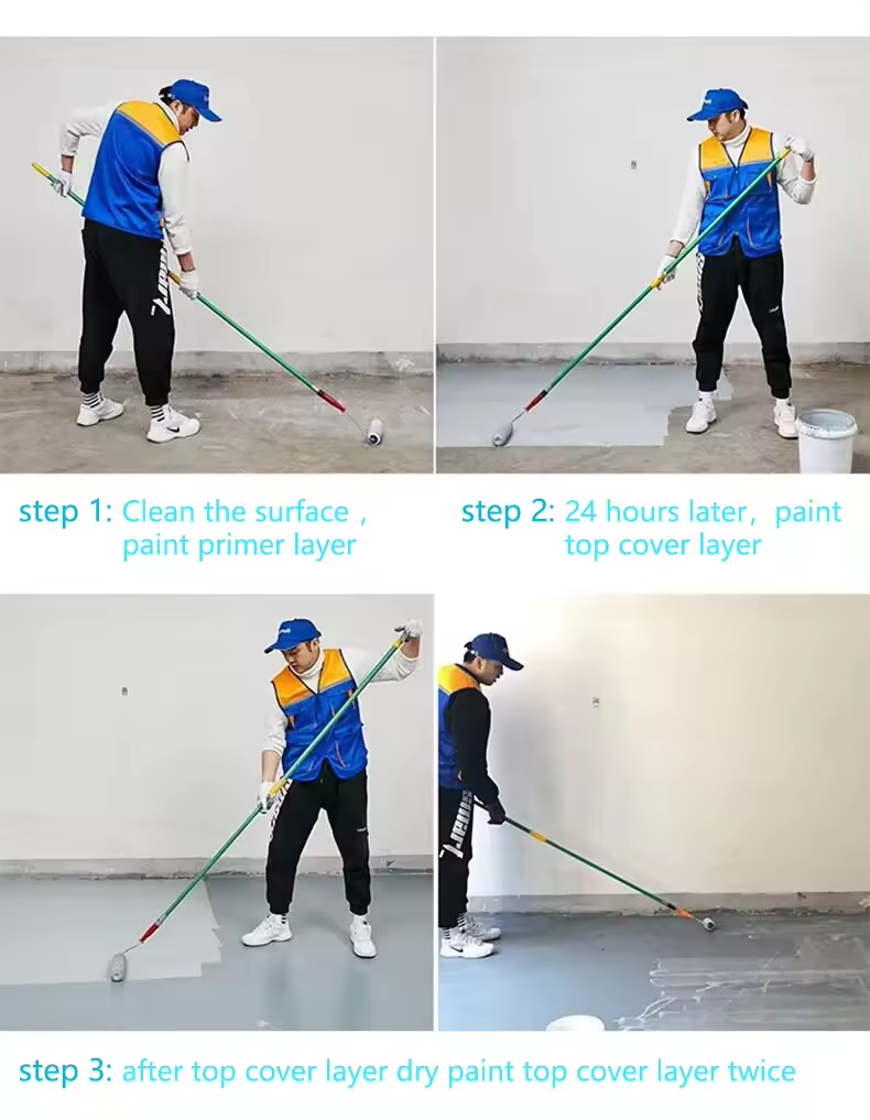 Wholesale China supplier Epoxy Concrete Basement Garage Paint Epoxy Floor Coating