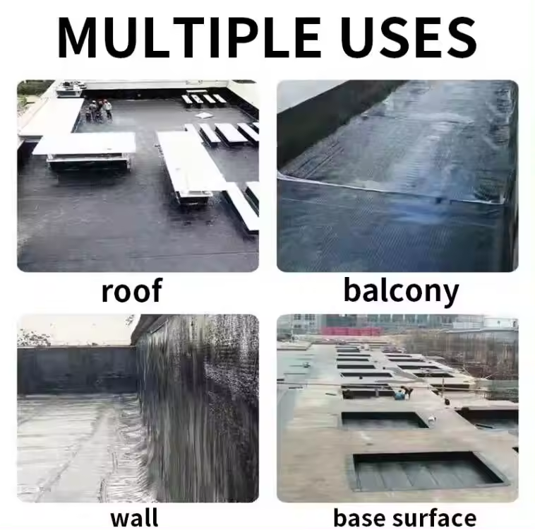 Wholesale CABERRY factory supplier 2mm 3mm 4mm high polymer sbs bitumen waterproof membrane