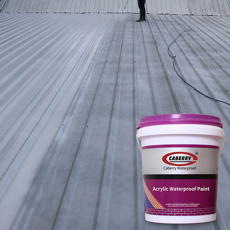 Wholesale CABERRY waterproofing supplier construction acrylic water repellent roof sealant waterproof paint