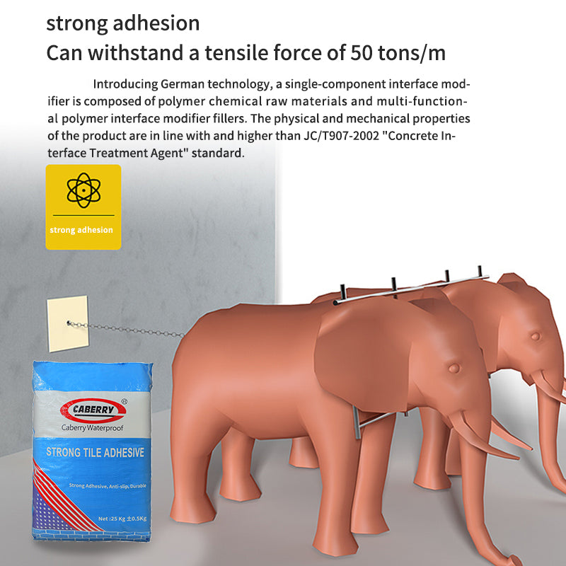 Wholesale CABERRY Factory waterproofing supplier wall floor strong tile adhesive