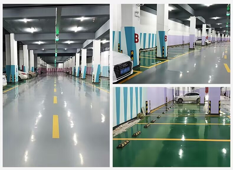 CABERRY epoxy floor coating companies non slip 2 part basement colored epoxy floor coating