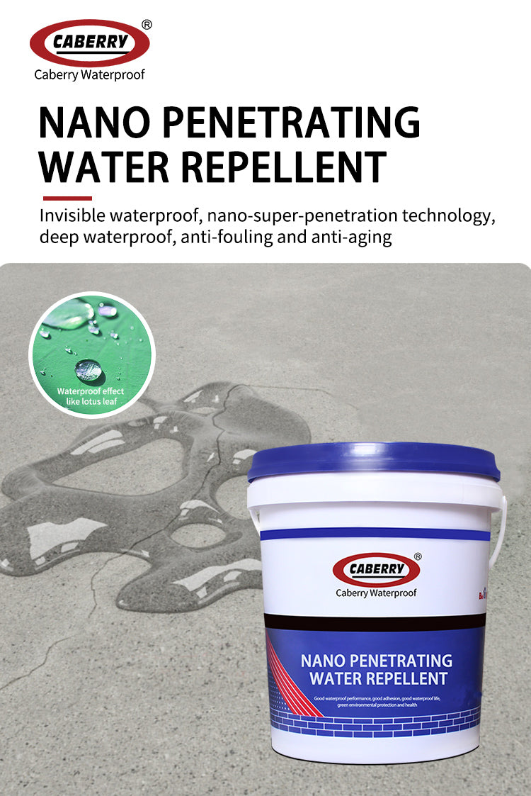 Wholesale CABERRY nano waterproofing DPS liquid transparent emitting waterproof agent coating