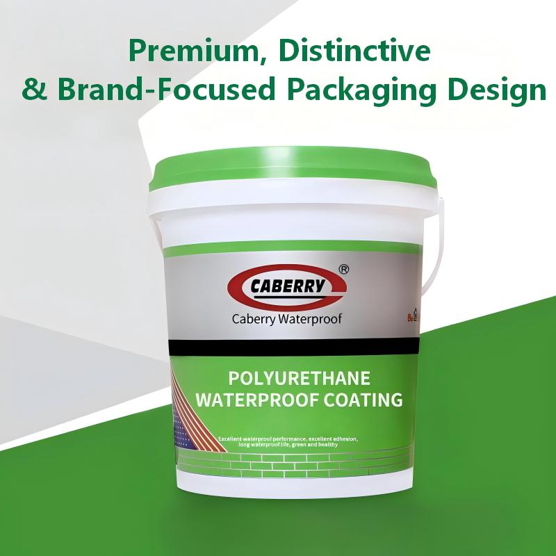 Polyurethane waterproof coating for roof and concrete Eco-friendly and non-toxic and High flexibility and long-lasting durability waterproof coating