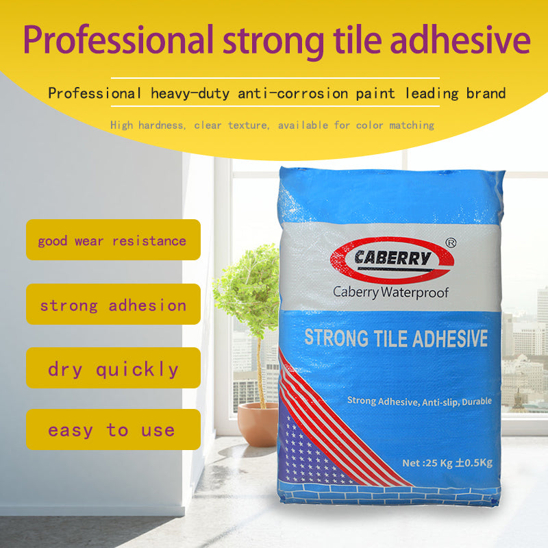 CABERRY Factory floor ceramic wall roof  tile adhesive outdoor pool tile adhesive