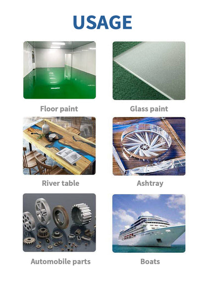 Wholesale CABERRY flooring 2 part clear epoxy resin kit