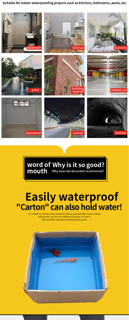 acrylic modified cementitious flexible waterproof coating dft 2mm
