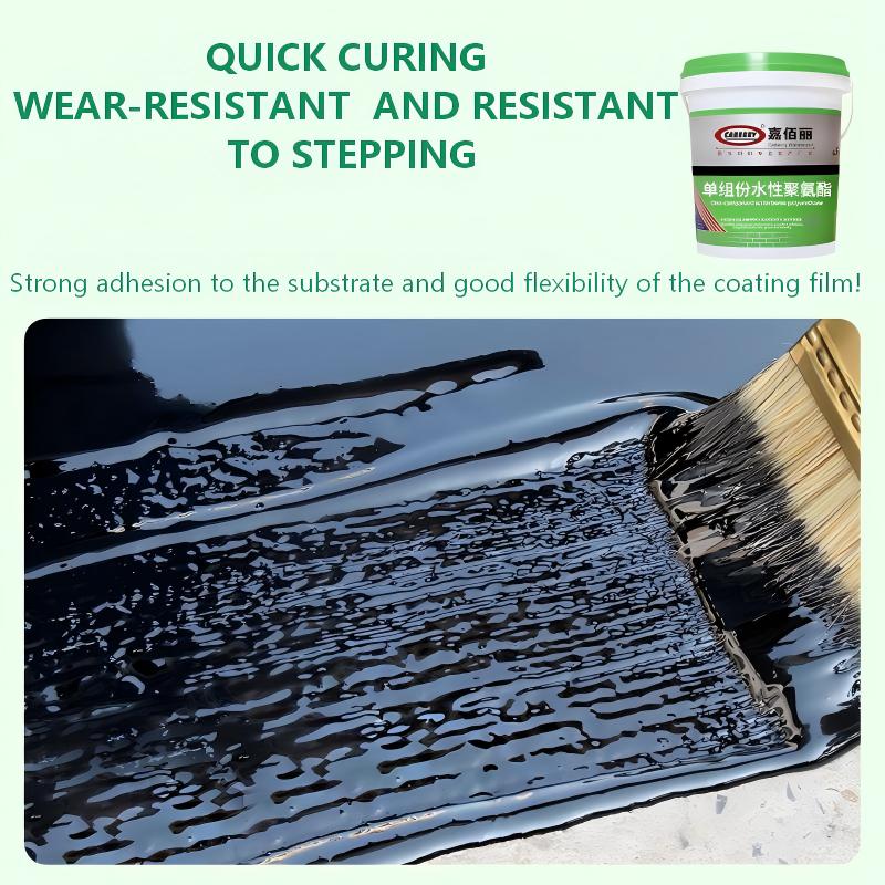 Polyurethane waterproof coating for roof  and concrete Eco-friendly and non-toxic and High flexibility and long-lasting durability waterproof coating